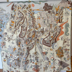 Timeless Silk Wool Scarf 140