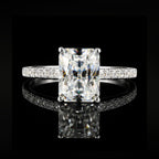ÉCLATINE Baguette Cut Wedding Ring  3ct
