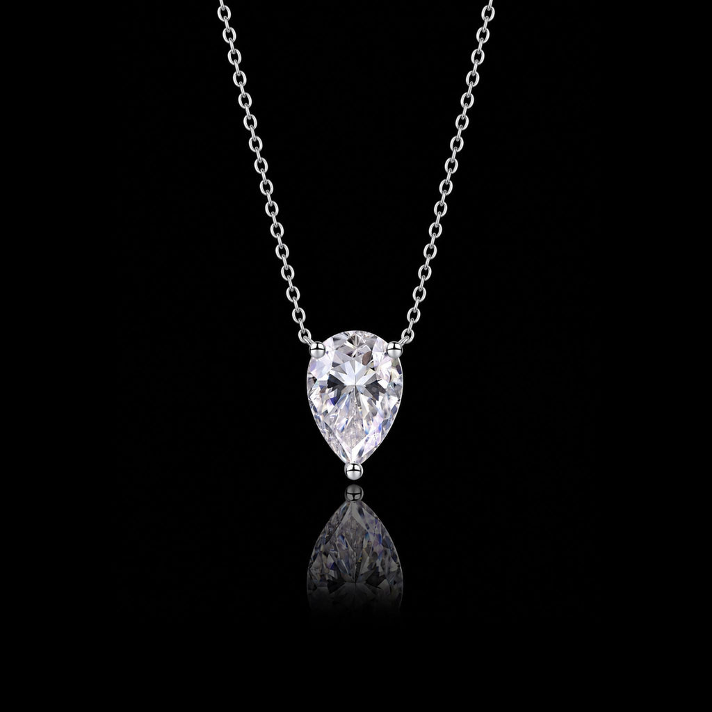 ÉCLATINE Classic Pear Cut Necklace