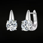 ÉCLATINE Luxe Sparkle Earrings  2ct