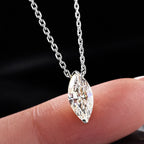 ÉCLATINE Classic Marquise Cut Necklace | 5x10 mm (approx. 1.0ct)