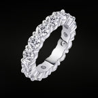 ÉCLATINE  Eternity Tennis Band Ring | 5 mm