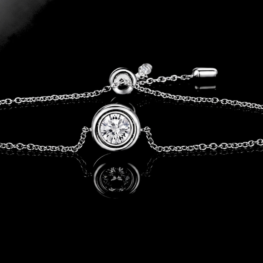 ÉCLATINE Classic Bezel Round Bracelet