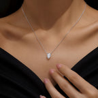 ÉCLATINE Classic Pear Cut Necklace