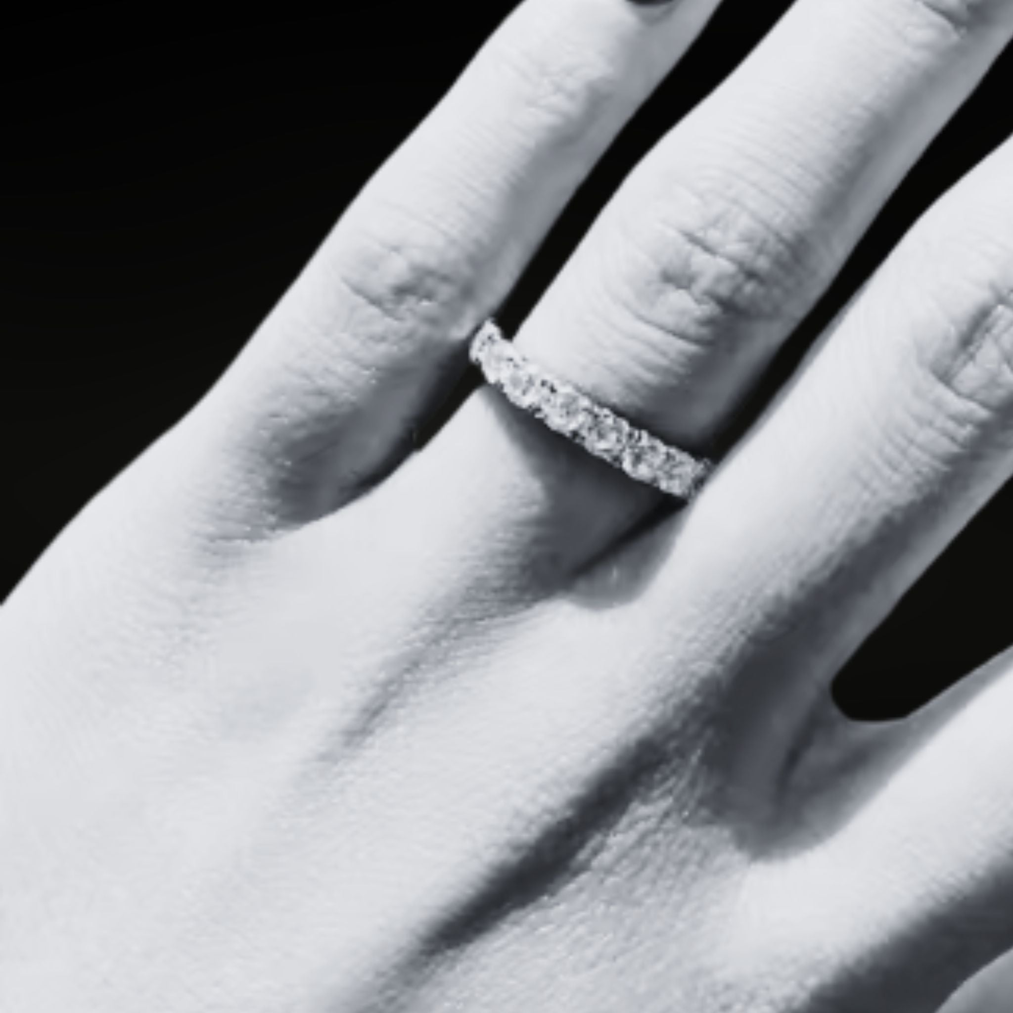 •ÉCLATINE  Eternity Tennis Band Ring | 3 mm