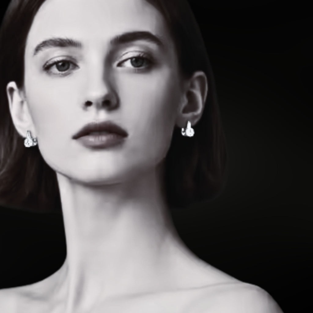 ÉCLATINE Luxe Sparkle Earrings  2ct