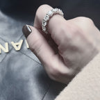 ÉCLATINE  Eternity Tennis Band Ring | 5 mm