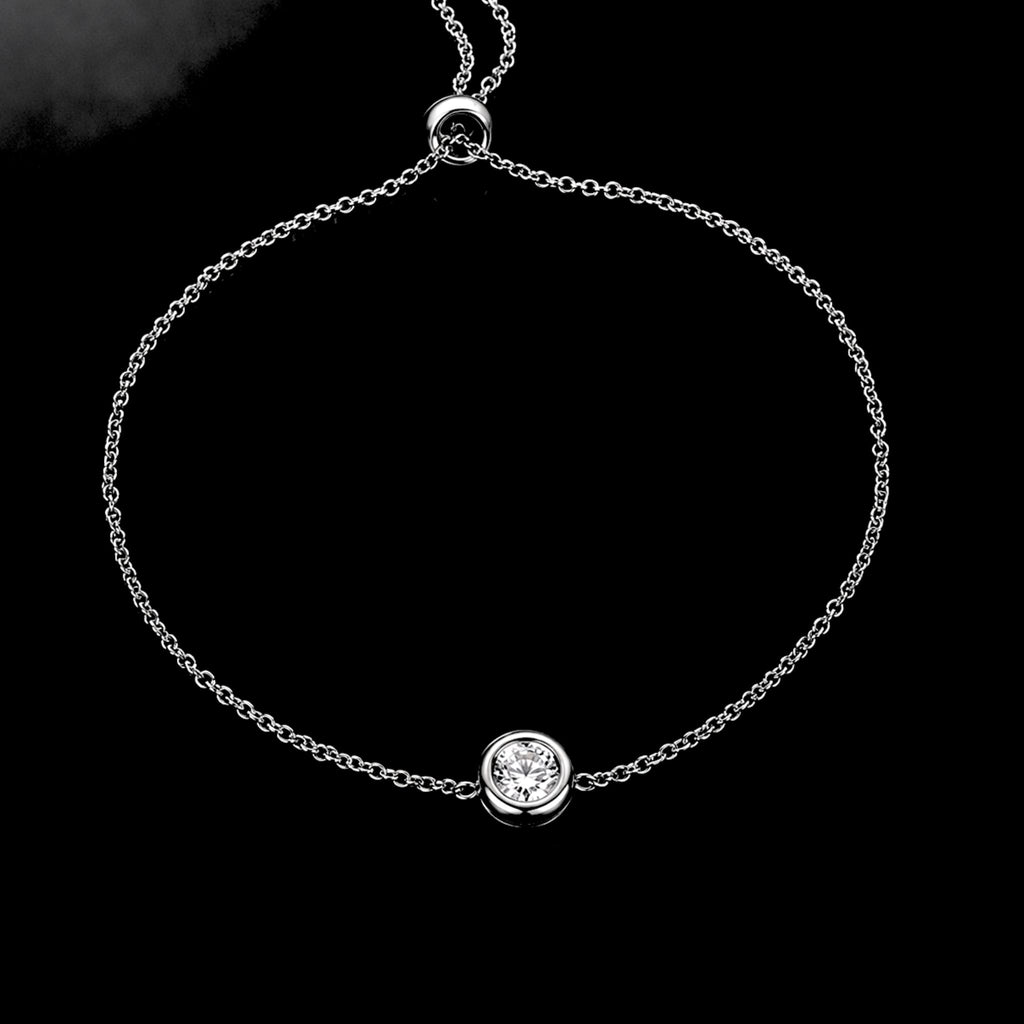 ÉCLATINE Classic Bezel Round Bracelet