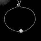 ÉCLATINE Classic Bezel Round Bracelet