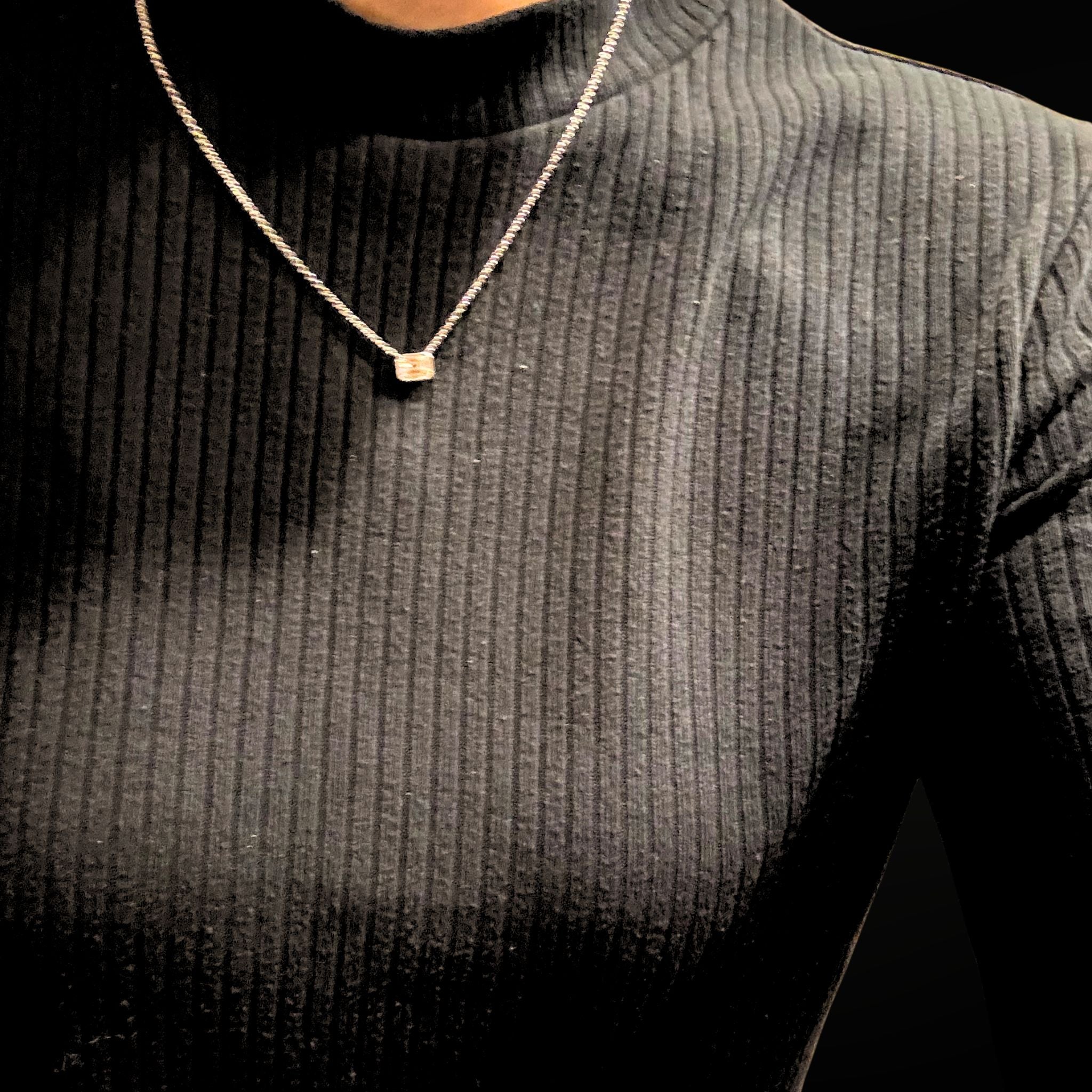 ÉCLATINE I SEE YOU Emerald Cut Necklace