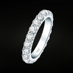 •ÉCLATINE  Eternity Tennis Band Ring | 3 mm