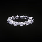 ÉCLATINE Signature Pear Cut Full Eternity Ring