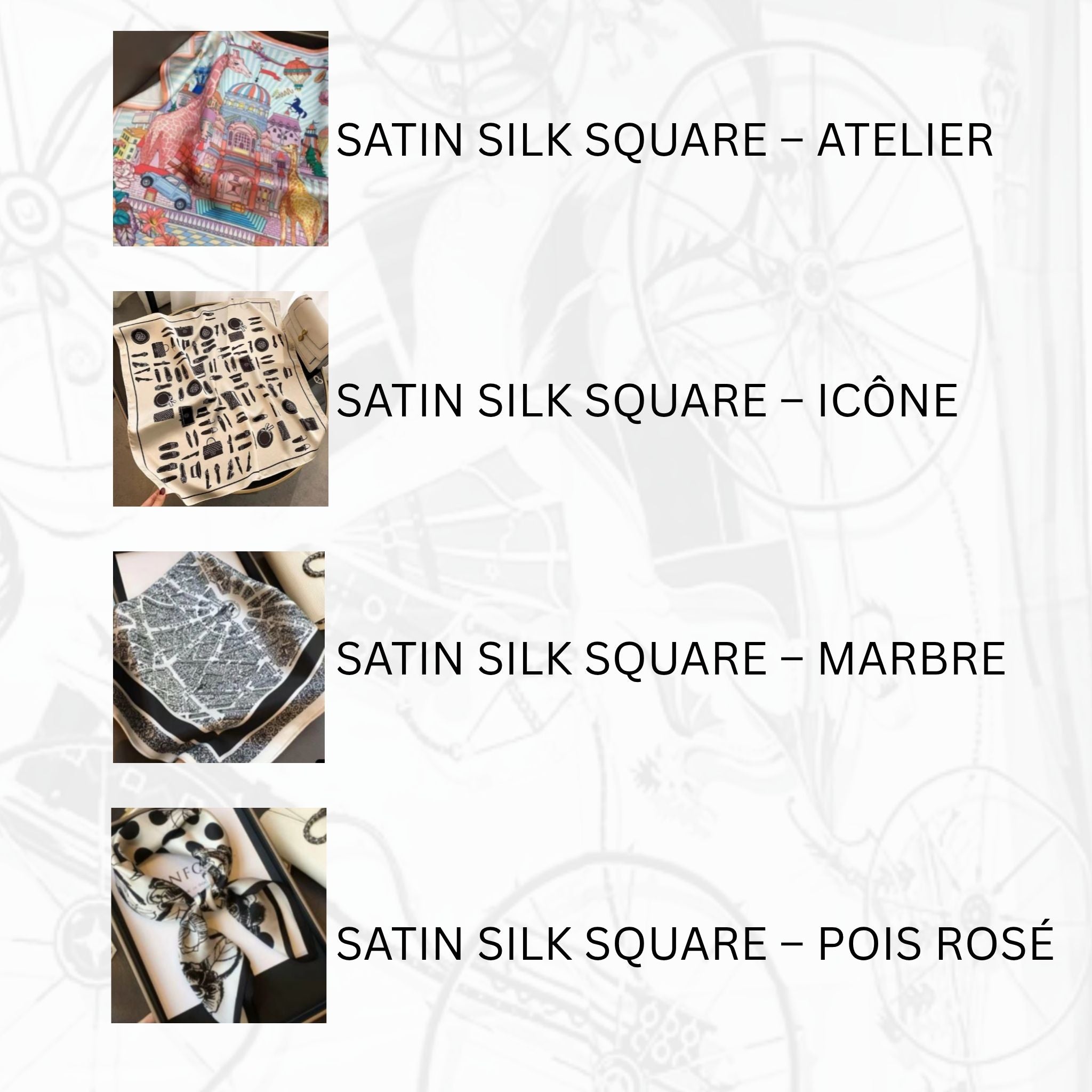 Satin Silk Square 70