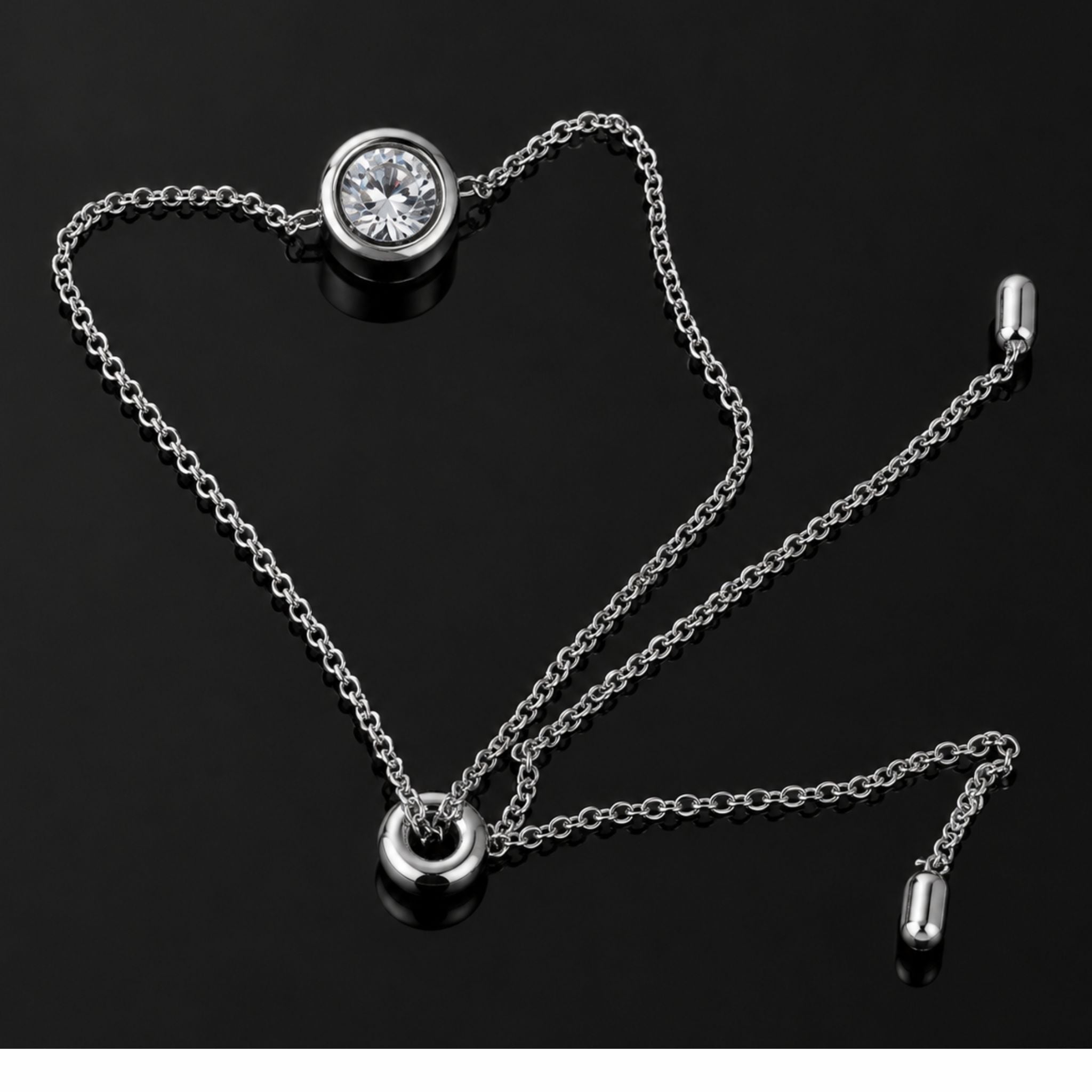 ÉCLATINE Classic Bezel Round Bracelet