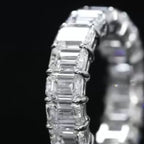 ÉCLATINE Signature Baguette Cut Eternity Band Ring