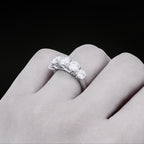 •ÉCLATINE Lumière 3.6CT Band Ring