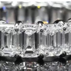ÉCLATINE Signature Baguette Cut Eternity Band Ring