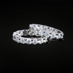 ÉCLATINE Inside-Out Hoop Earrings