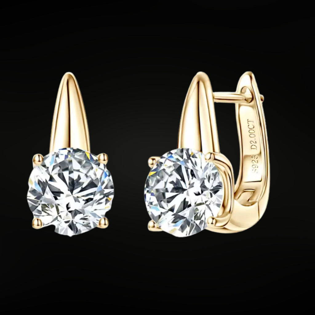 ÉCLATINE Luxe Sparkle Earrings  2ct