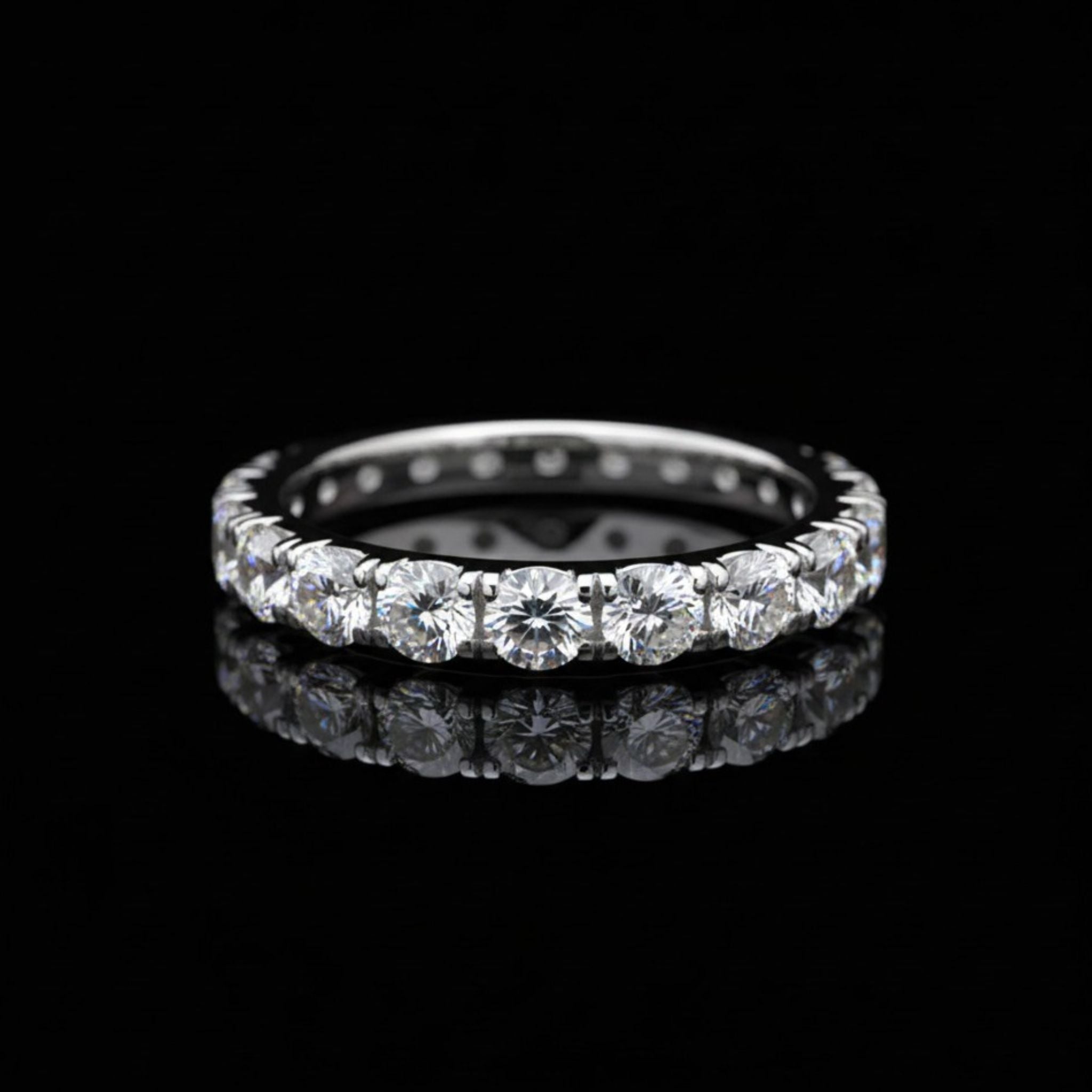•ÉCLATINE  Eternity Tennis Band Ring | 3 mm