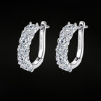 •ÉCLATINE Lux Hoop Earrings