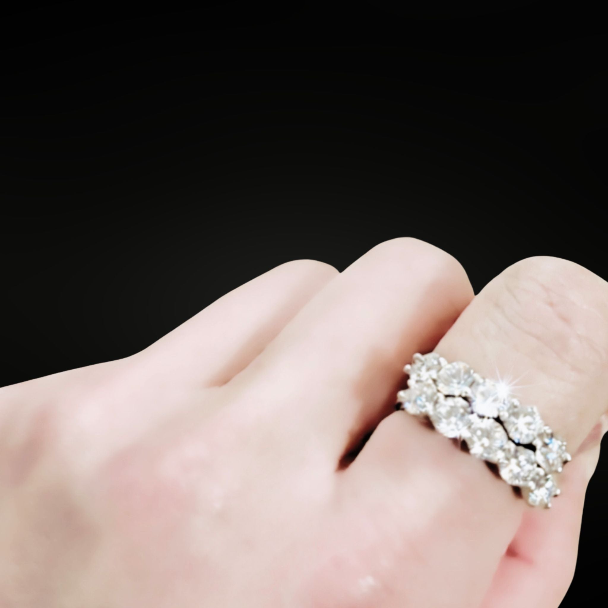 •ÉCLATINE Signature Stack Set | 5-stone ring x 2