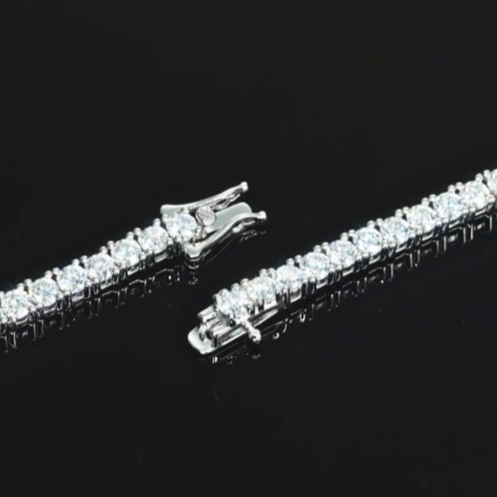 •ÉCLATINE Signature Tennis Bracelet 3mm
