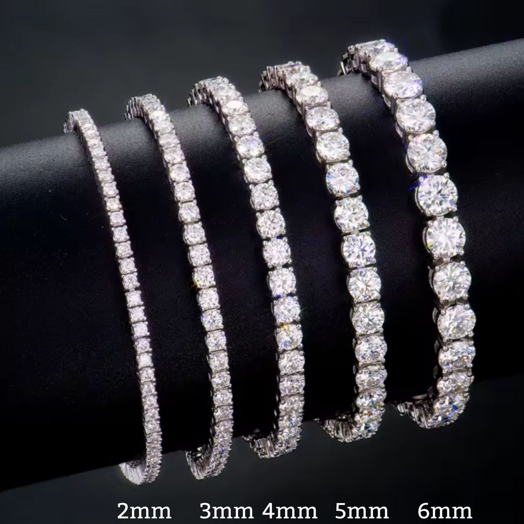 •ÉCLATINE Signature Tennis Bracelet 3mm
