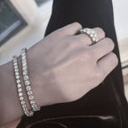 •ÉCLATINE Signature Tennis Bracelet 4mm