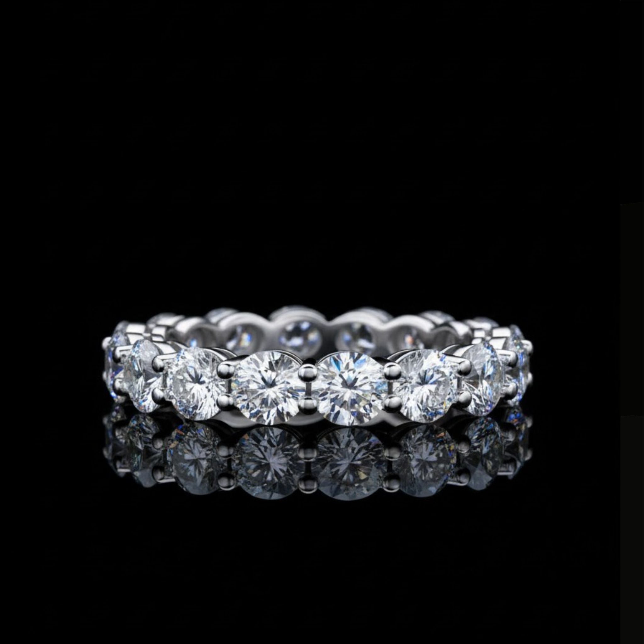 ÉCLATINE  Eternity Tennis Band Ring | 5 mm