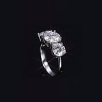•ÉCLATINE Trinity 3-Stone Engagement Ring