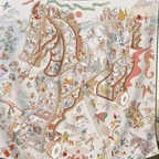 Timeless Silk Wool Scarf 140