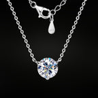 ÉCLATINE Classic Solitaire Pendant Necklace 2.0ct