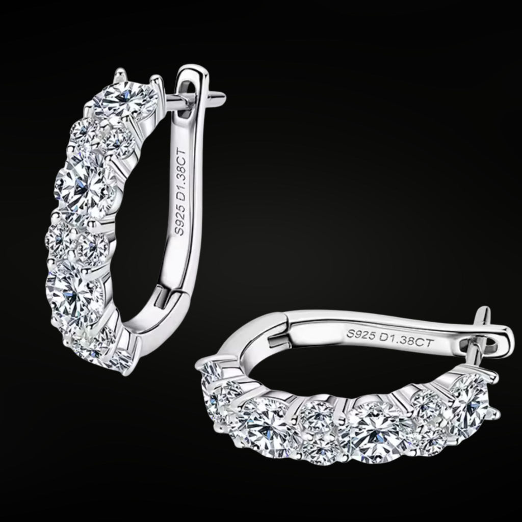 •ÉCLATINE Lux Hoop Earrings