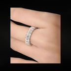 ÉCLATINE Signature Baguette Cut Eternity Band Ring