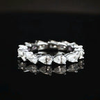 ÉCLATINE Signature Pear Cut Full Eternity Ring