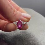 ✦•ÉCLATINE Pink Aurora 2 ct Ring